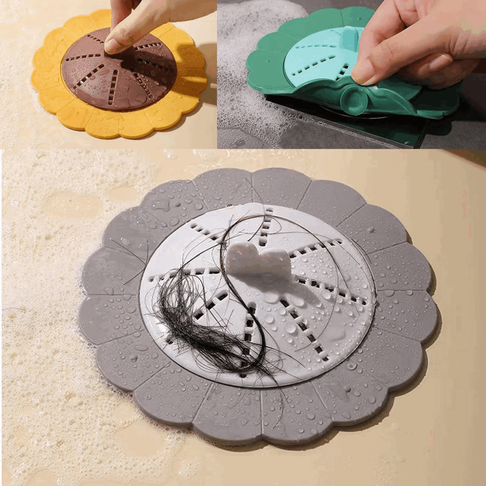 Set 2 Site din Silicon pentru Protectie Anti Infundare Scurgere Sifon Chiuveta, Cada, Pardoseala, Baie sau Bucatarie, QN51 [4]