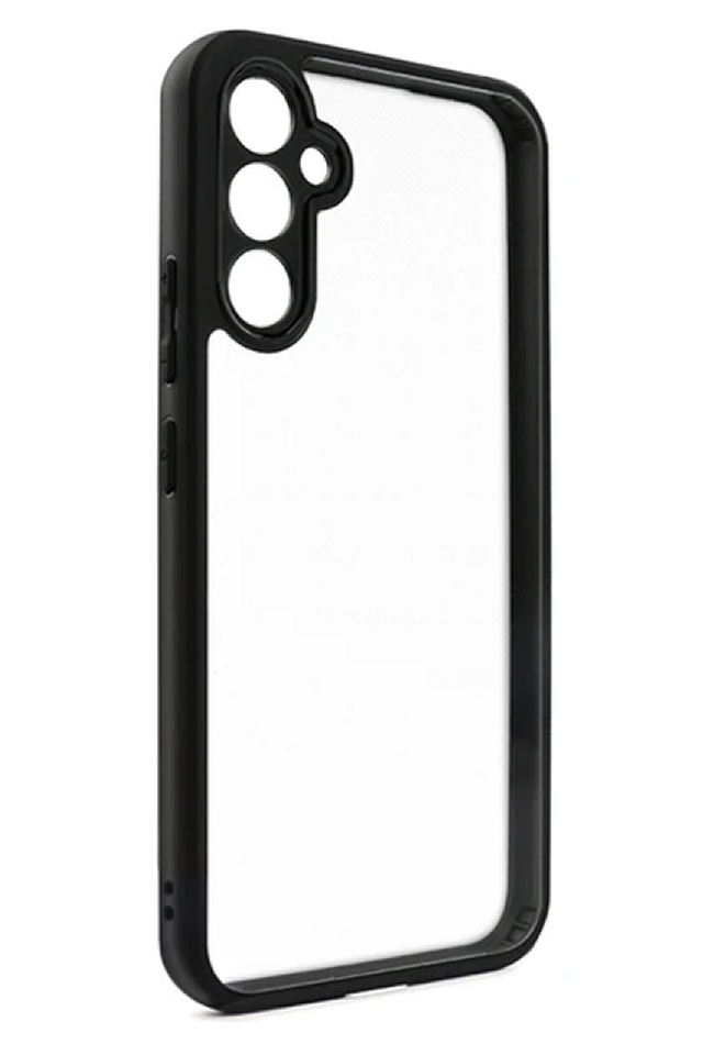Set 3 folii de sticla si husa Samsung Galaxy A34 5G, Transparenta, Usoara, Protectie Combinata TPU + PC [3]