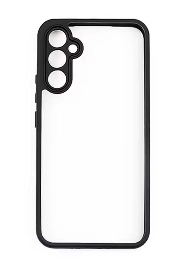 Set 3 folii de sticla si husa Samsung Galaxy A34 5G, Transparenta, Usoara, Protectie Combinata TPU + PC [1]