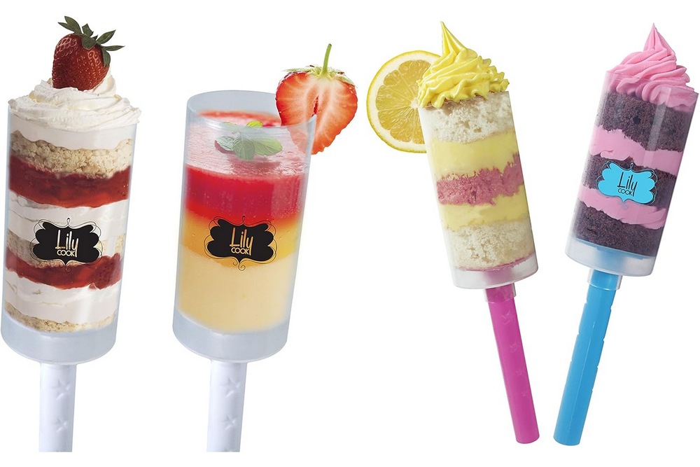 Set 3 Forme Prajituri cu Capac, Recipient Jelly, Recipient pentru Inghetata, Multicolor [3]
