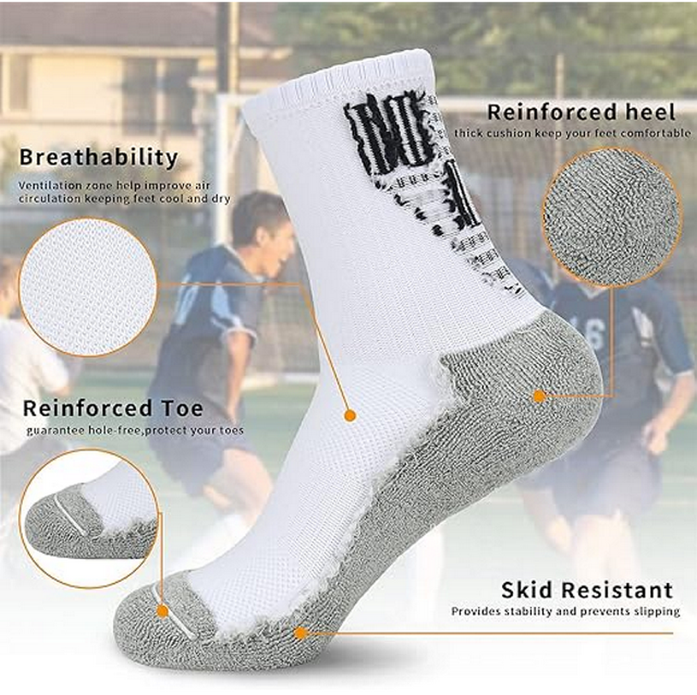 Set 3 perechi sosete sport pentru barbati, antialunecare, confortabile, marime 39-42 [5]