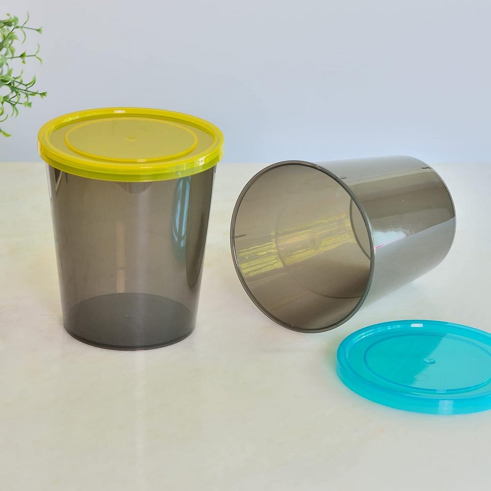 Set 3 Recipiente din Plastic pentru Inghetata Youngever, capacitate 1 l, Refolosibile, Sigure pentru Congelator [3]