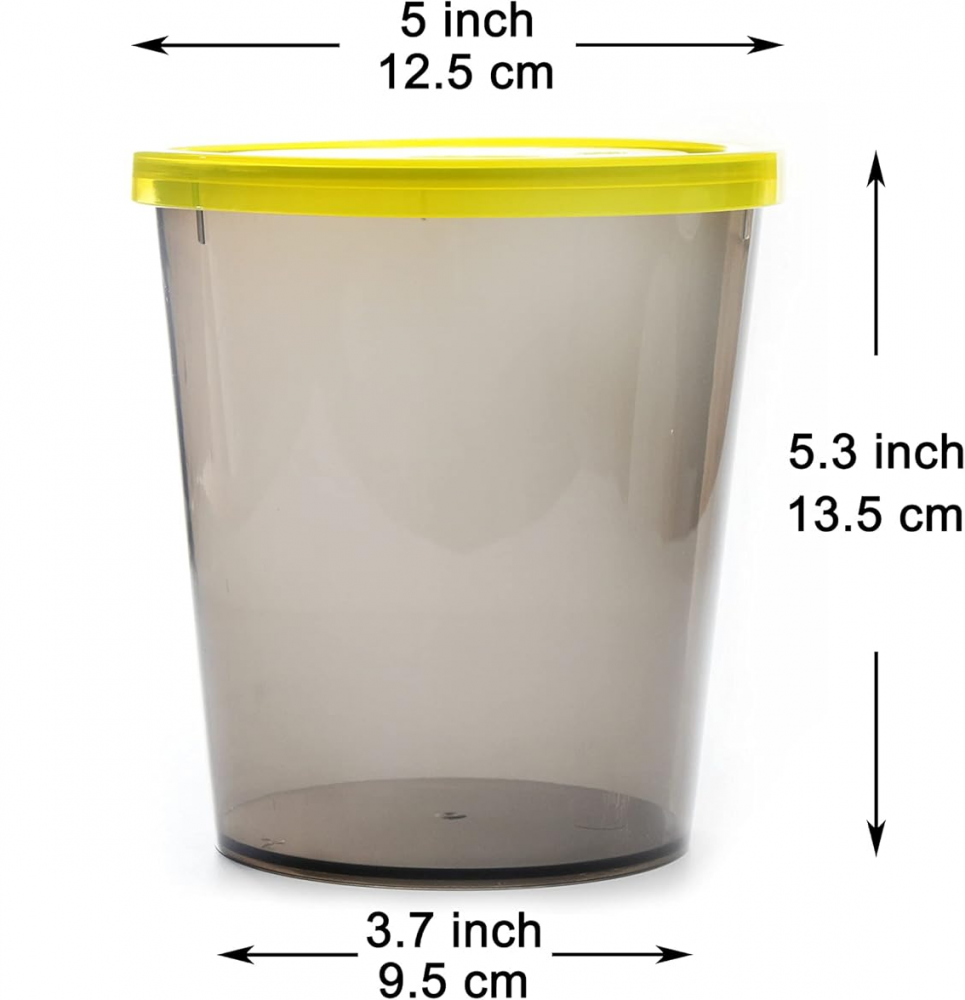 Set 3 Recipiente din Plastic pentru Inghetata Youngever, capacitate 1 l, Refolosibile, Sigure pentru Congelator [2]
