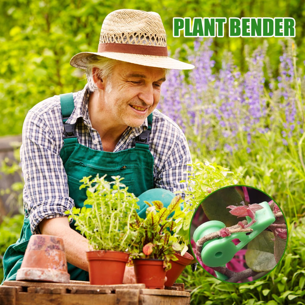 Set 50 flexoare plante reglabile 270 grade cu banda Velcro pentru sustinere gradina [4]
