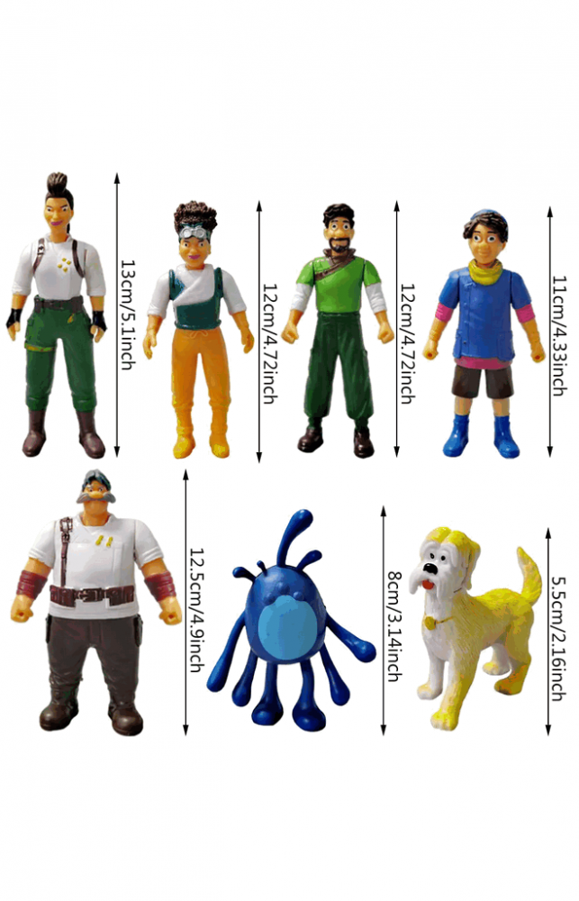 Set 7 jucarii Strange World, O lume ciudata,  Disney, RTNN [2]
