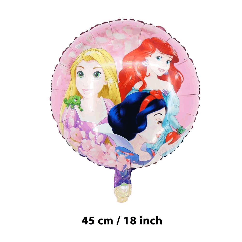 Set 8 baloane folie, Printese Disney [4]