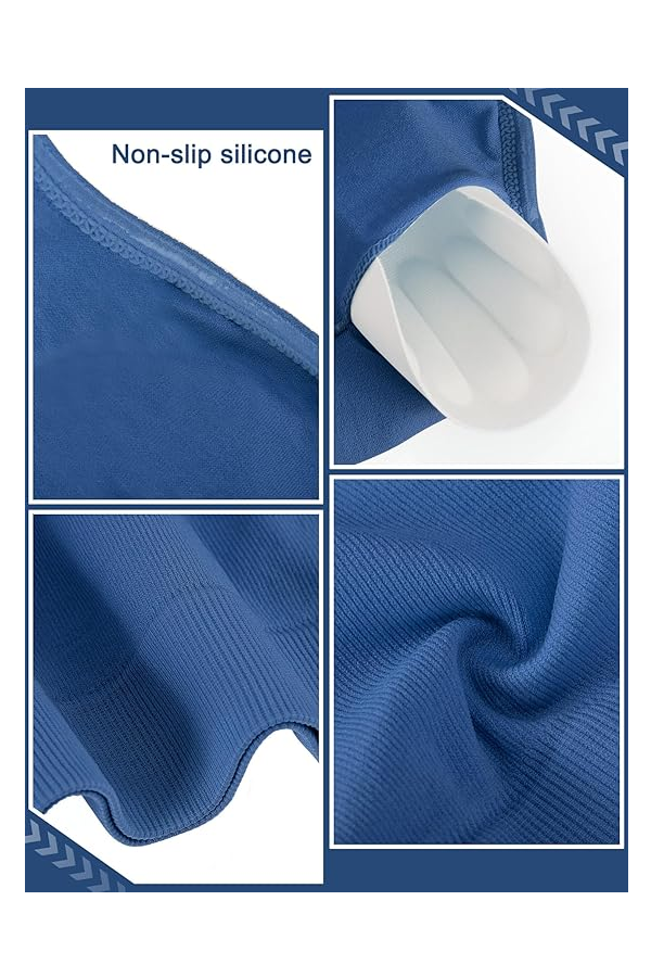 Set 8 bustiere fara bretele Geyoga pentru Femei, Cu Căptușeală și Bandă Antiderapantă, Mărimea XL, multicolor [5]