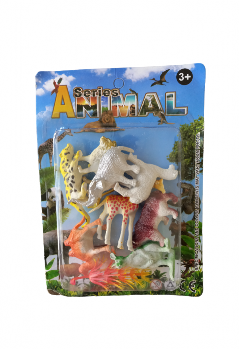 Set 8 figurine animale, Series Animal,  4-6 cm [1]