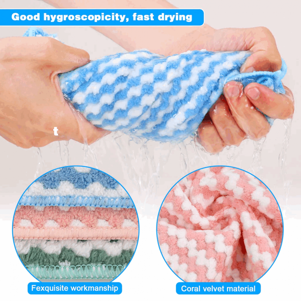Set 9 lavete din microfibre pentru curățenie, Zocipro [3]