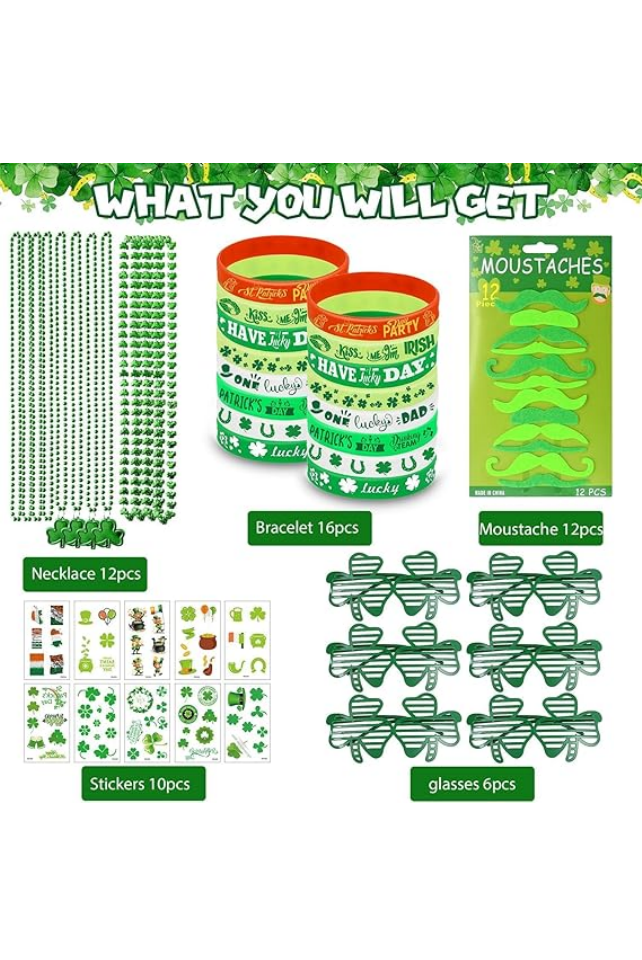 Set Accesorii pentru Ziua Sfântului Patrick, 35 de piese, Sunshine Smile - YP7V [3]