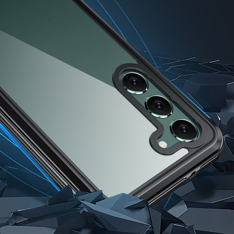 Set Carcasă și Ecran pentru Samsung Galaxy S23 Plus, YIBENEU, Negru, Protecție 360°, Clară, Standard Militar, Ultra Rezistentă cu Protecție Ecran Integrată, Compatibilă Wireless [7]