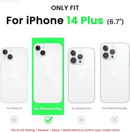 Set compus din Husă ORNARTO pentru iPhone 14 Plus 6.7 inch (2022), Silicon Lichid, Verde Olive si 2 Folii de Protecție pentru Ecran [7]