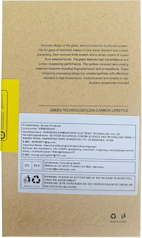 Set de 2 Folii de Protecție Agedate din Sticlă Temperată pentru Google Pixel 6 Pro - Duritate 9H, Claritate HD, Compatibilitate cu Amprentă, 15IJ [10]
