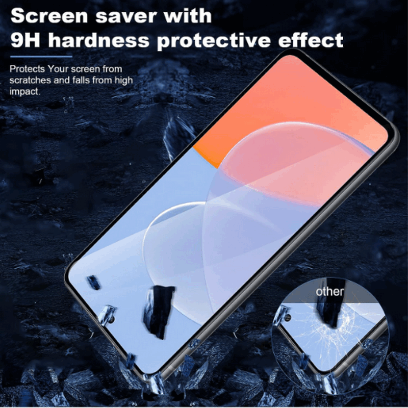 Set de 2 Folii de Protecție pentru Samsung Galaxy S21 FE 5G, Suport ID Amprentă, Duritate 9H, HD, 3D, Fără Bule [3]