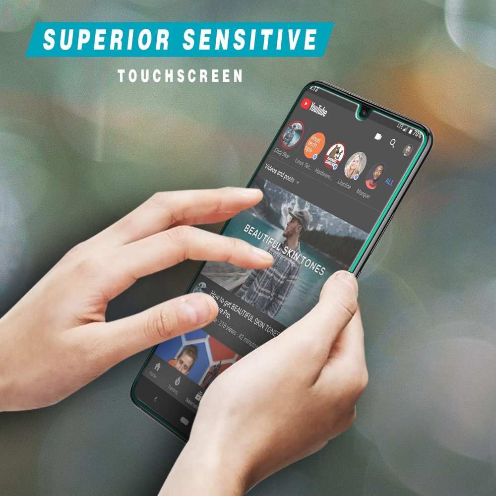Set de 2 Folii de Protecție pentru Samsung Galaxy S22 Plus 5G, Suport ID Amprentă, Duritate 9H, HD, 3D, Fără Bule [3]