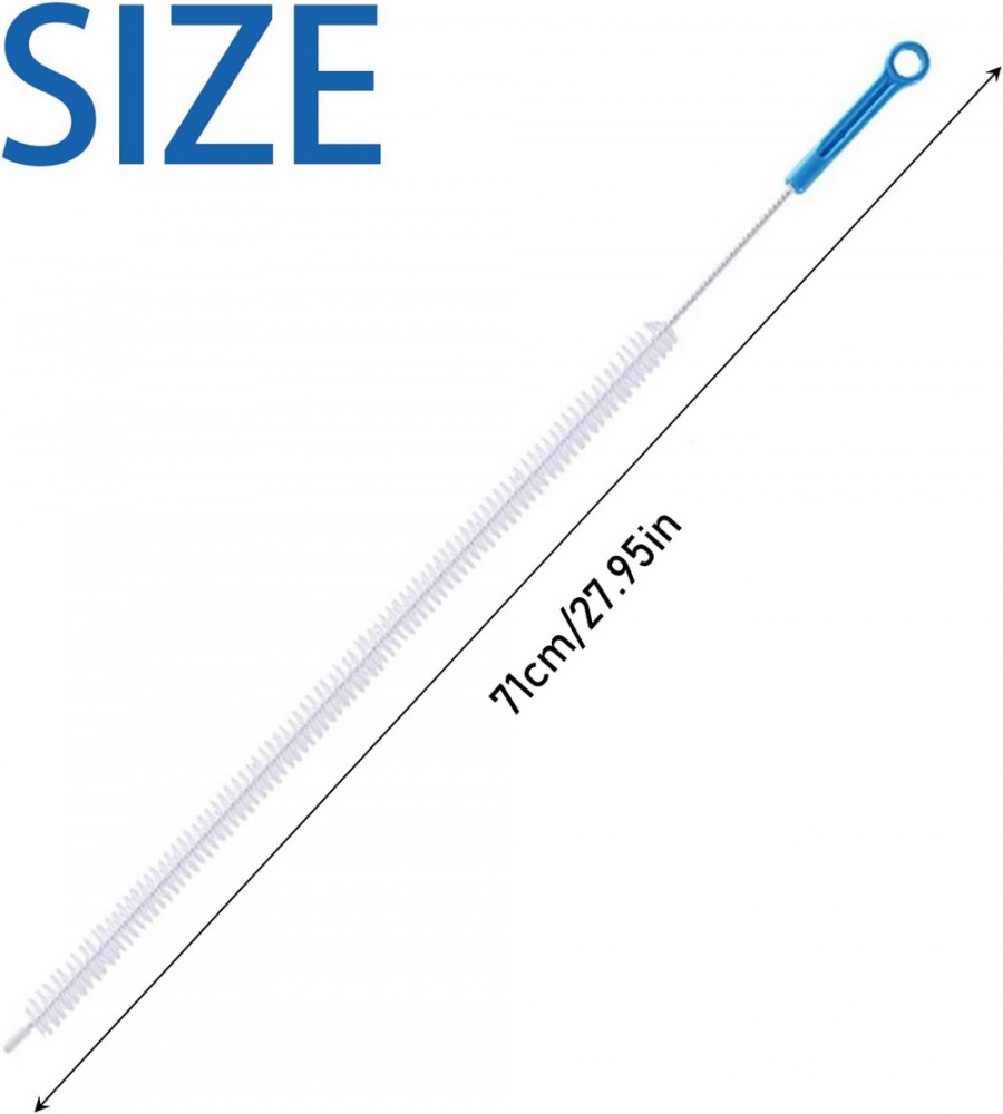 Set de 2 Perii Lungi pentru Curățat Sifoane și Conducte, 71 cm [2]