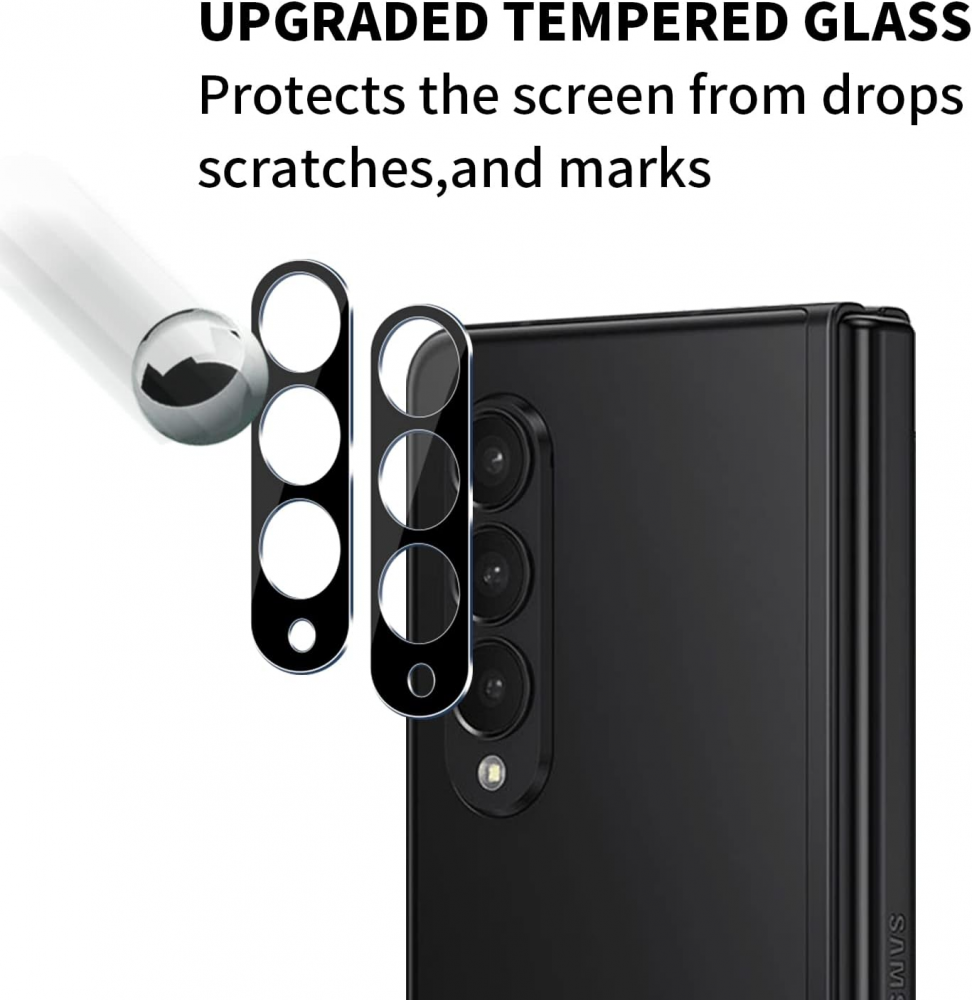 Set de 2 Protectii Ecran și Cameră pentru Samsung Galaxy Z Fold 4 5G, U1AR [4]
