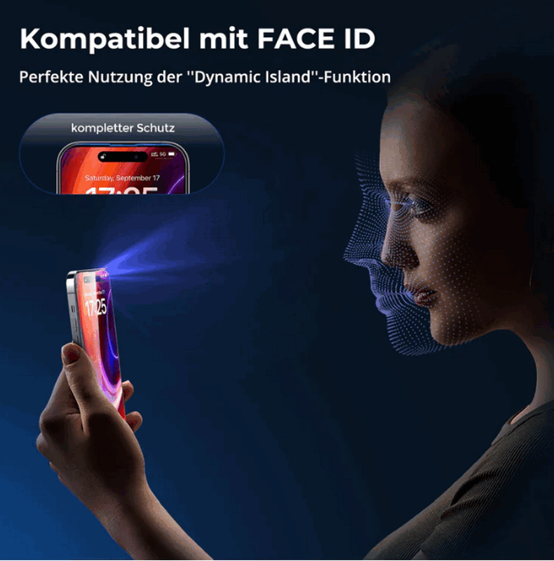 Set de 3 bucati Folie de Protecție SYNCWIRE pentru iPhone 14 Pro, Sticlă Securizată 9H Rezistentă la Zgârieturi și Anti-Amprentă [6]