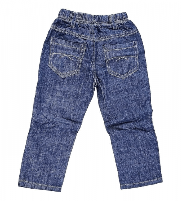 Set de 3 piese de imbracaminte pentru fetita, format din pantaloni, bluza cu gluga, jacheta din denim cu maneci lungi, din bumbac, cu buzunare, model pisicuta, violet, pentru 24-30 luni [3]