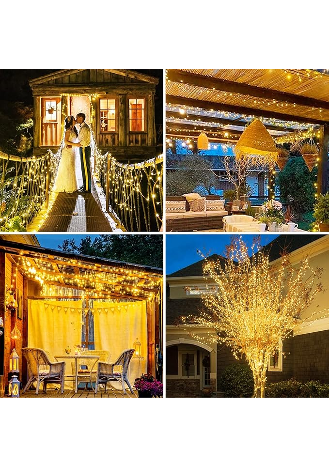 Set de 6 Lămpi solare cu LED pentru exterior, lumina warm white, bitijam - HU7F [6]