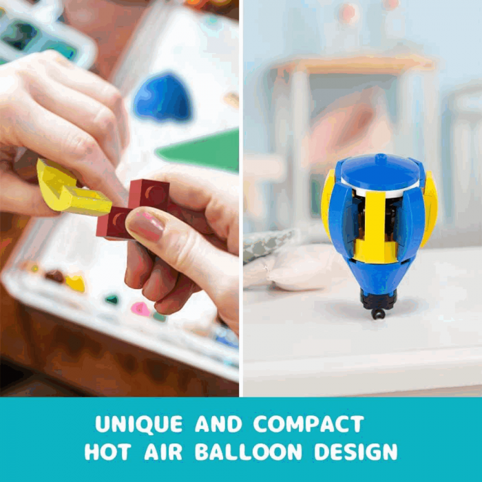 Set de construit Hogokids, Balonul cu aer cald, 784 piese [6]