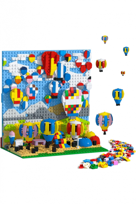 Set de construit Hogokids, Balonul cu aer cald, 784 piese [1]