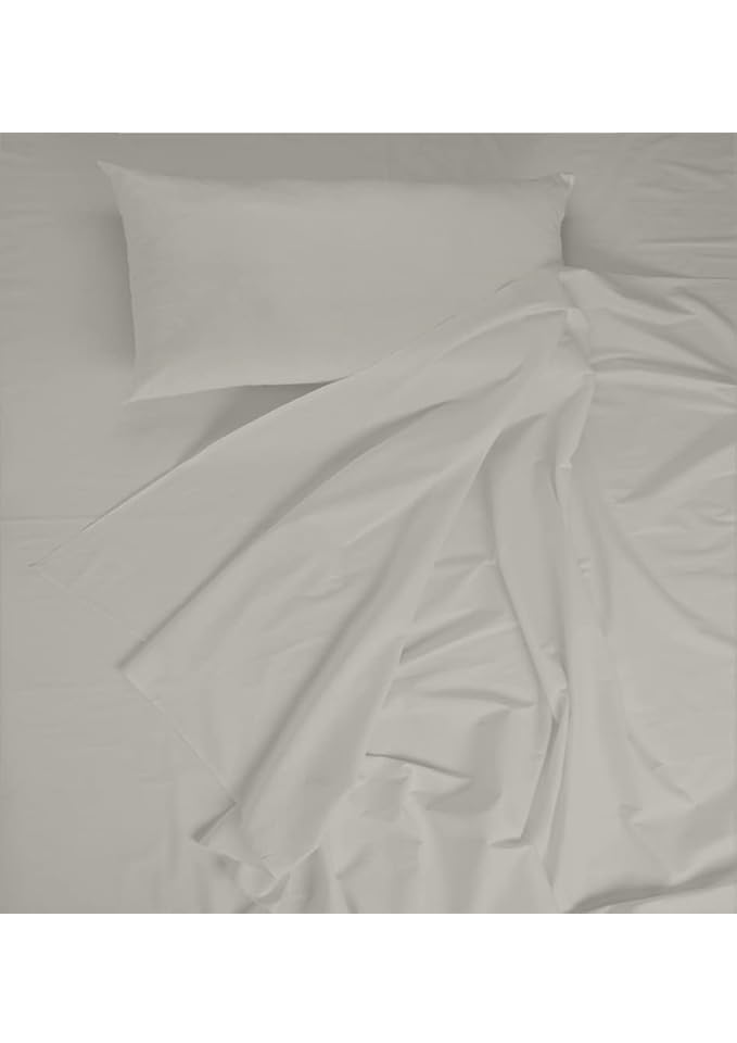 Set de lenjerie de pat, albastru deschis, 180cm x 200cm, GAMUSI [3]