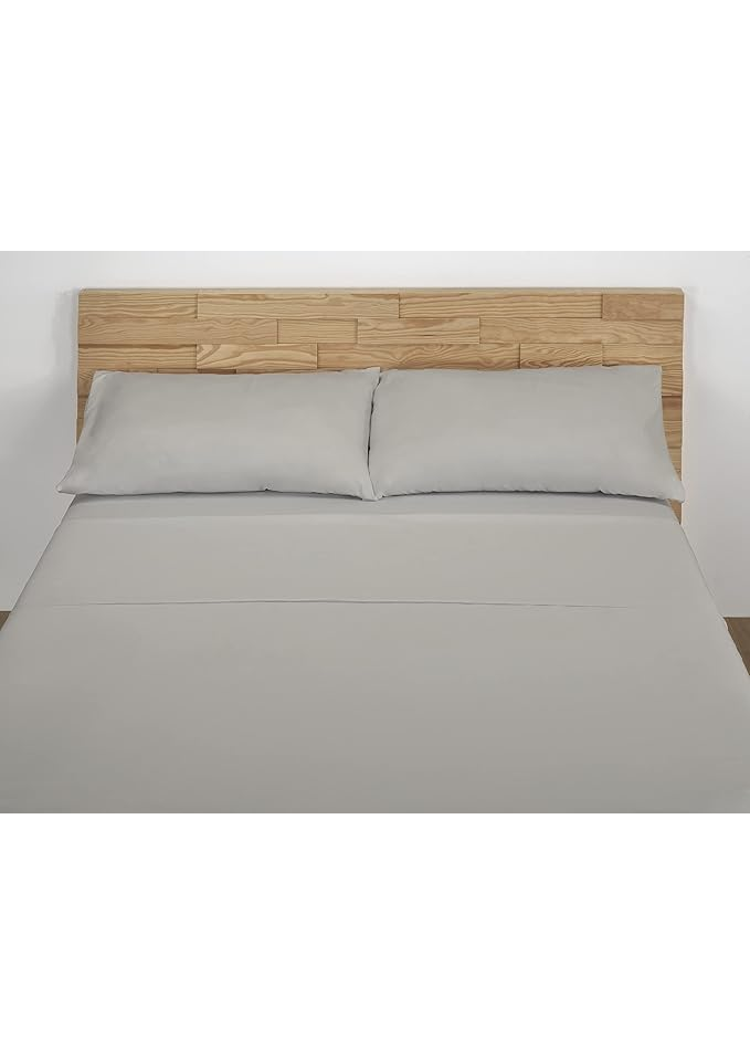 Set de lenjerie de pat, albastru deschis, 180cm x 200cm, GAMUSI [2]