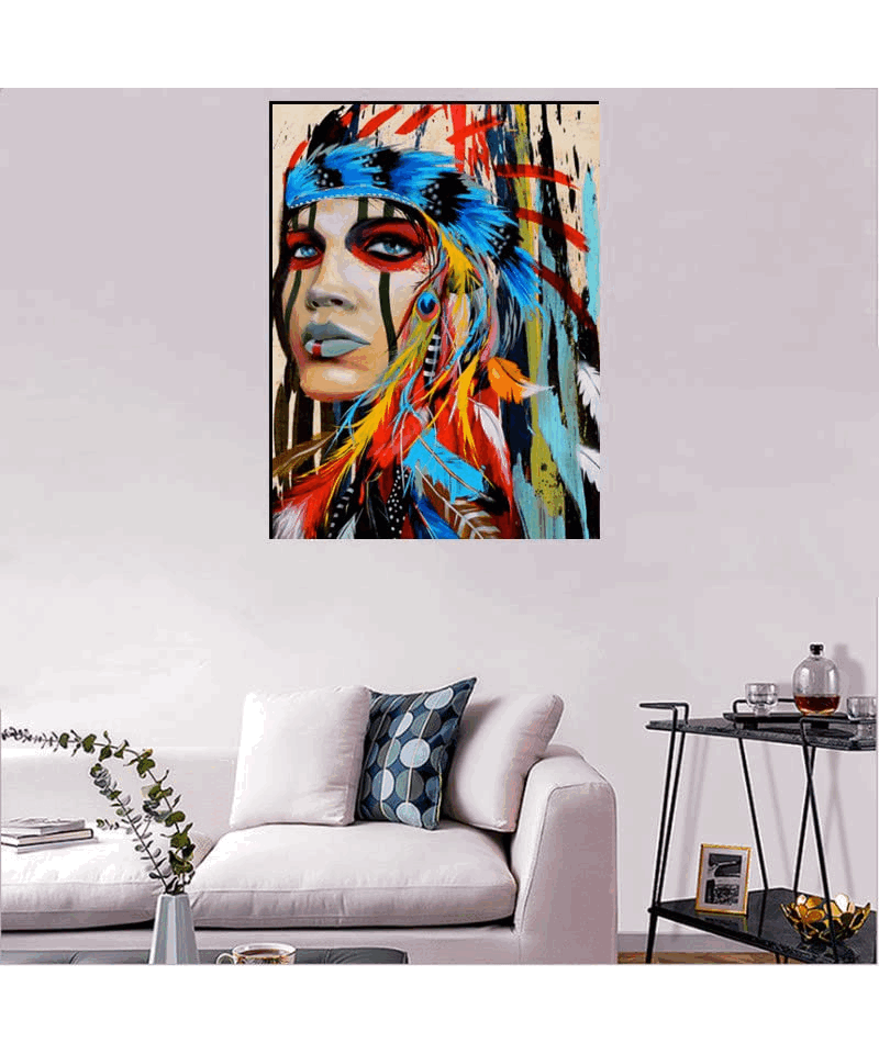 Set de Pictură cu Diamante 5D DIY Ewwtrey, J-2068, 30x40cm [2]