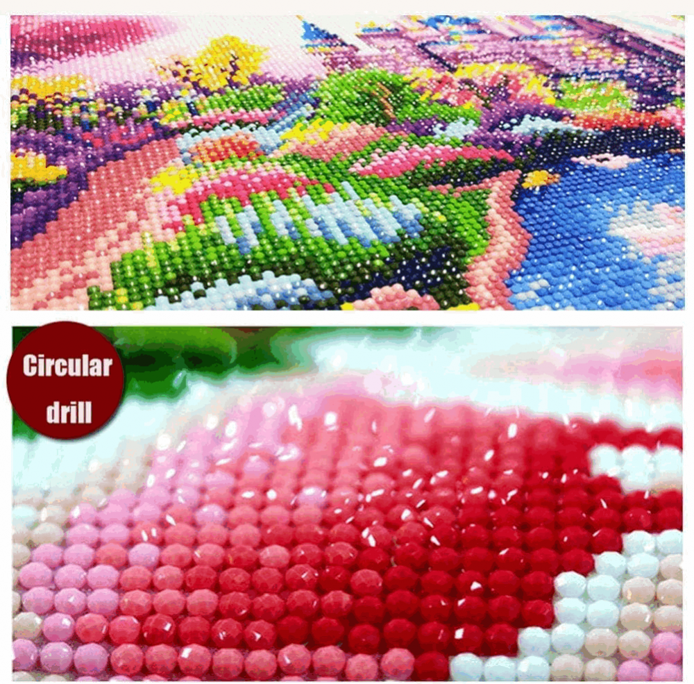 Set de Pictura cu Diamante 5D DIY Sealeffort pentru Adulți, Beach waves, 30x40cm, X6YD [5]