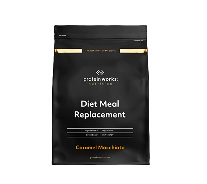 Shake inlocuitor de masa, Bogat in nutrienti, Vitamine si minerale, Proteine, Ajuta la diete si la pierderea in greutate, Aroma Caramel Macchiato, The Protein Works, 1 kg [2]