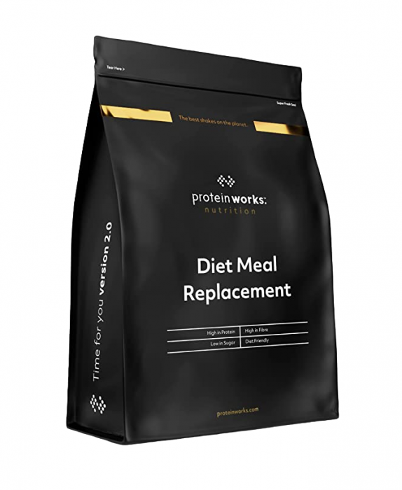 Shake inlocuitor de masa, Bogat in nutrienti, Vitamine si minerale, Proteine, Ajuta la diete si la pierderea in greutate, Aroma Caramel Macchiato, The Protein Works, 1 kg [1]