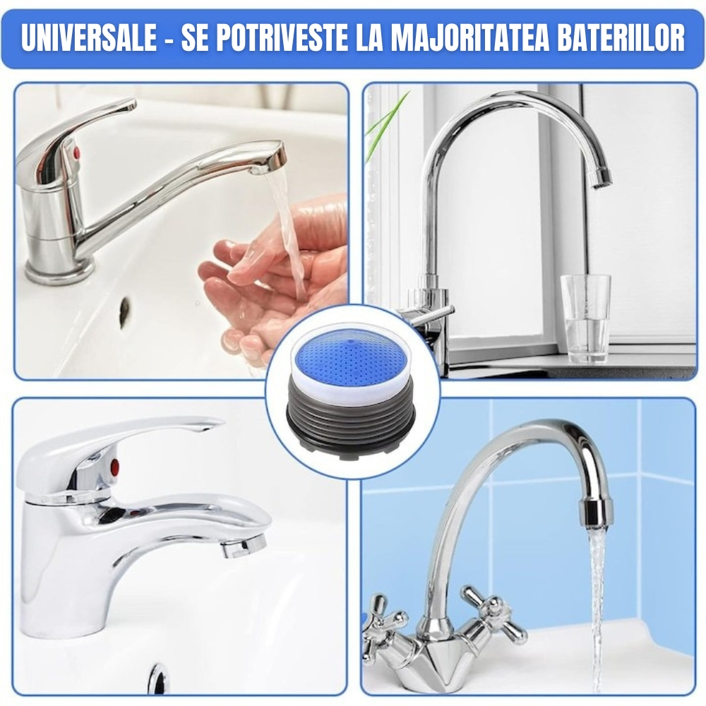 Sita aerator baterie M18 perlator robinet cromat set 6 bucati cu cheie [6]