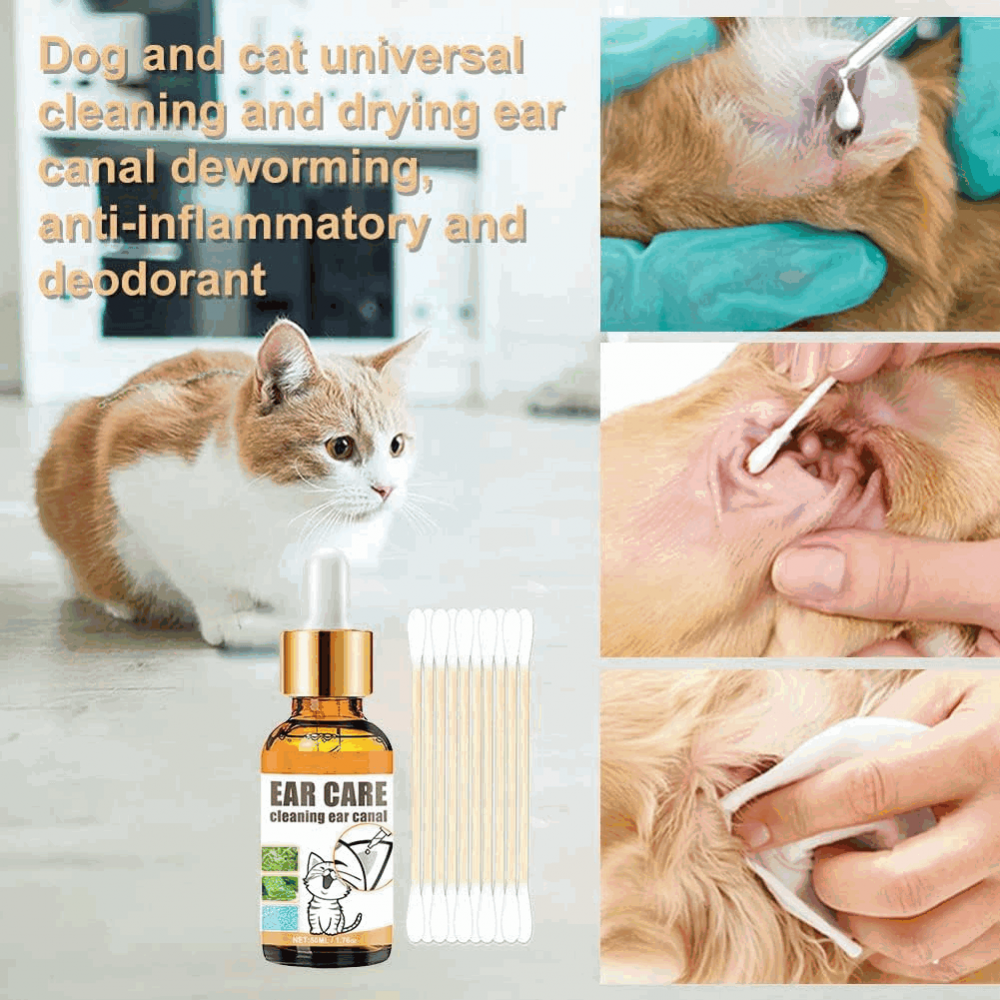 Soluție pentru igiena urechii animalelor, Rakiuty, 50 ml [5]