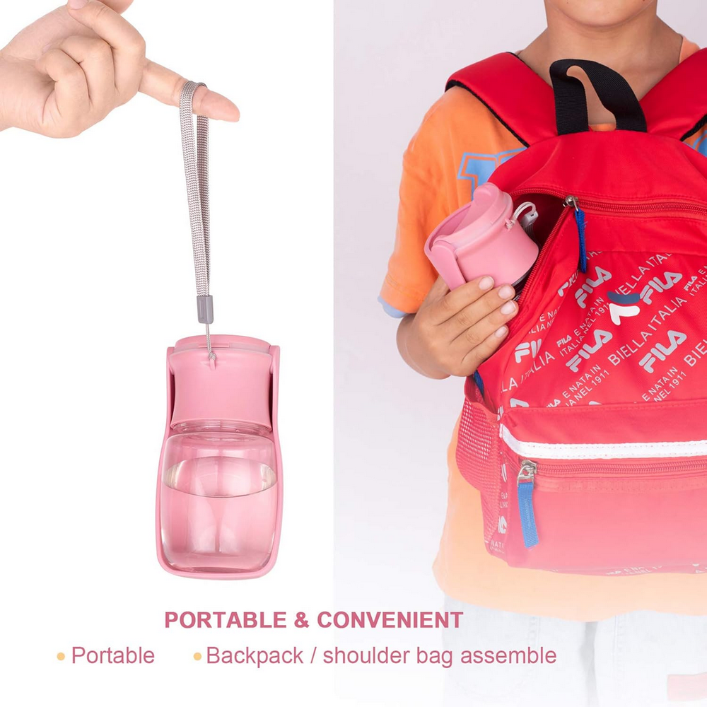 Sticlă de apă portabilă pentru câini si pisici, 350 ml [5]