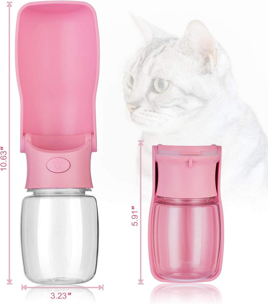 Sticlă de apă portabilă pentru câini si pisici, 350 ml [3]