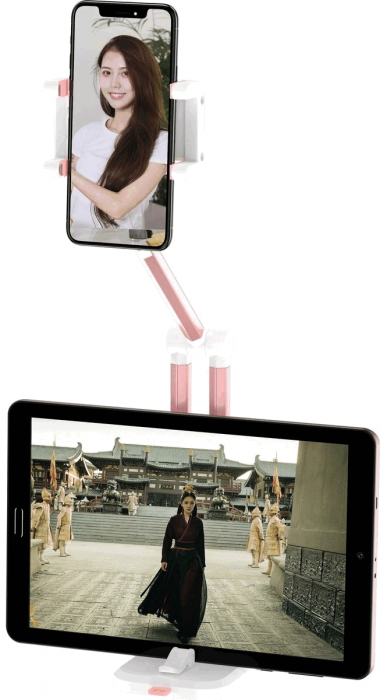 Suport telefon multifunctional roz, NX8 [2]