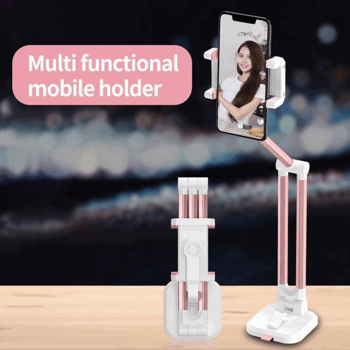 Suport telefon multifunctional roz, NX8 [10]
