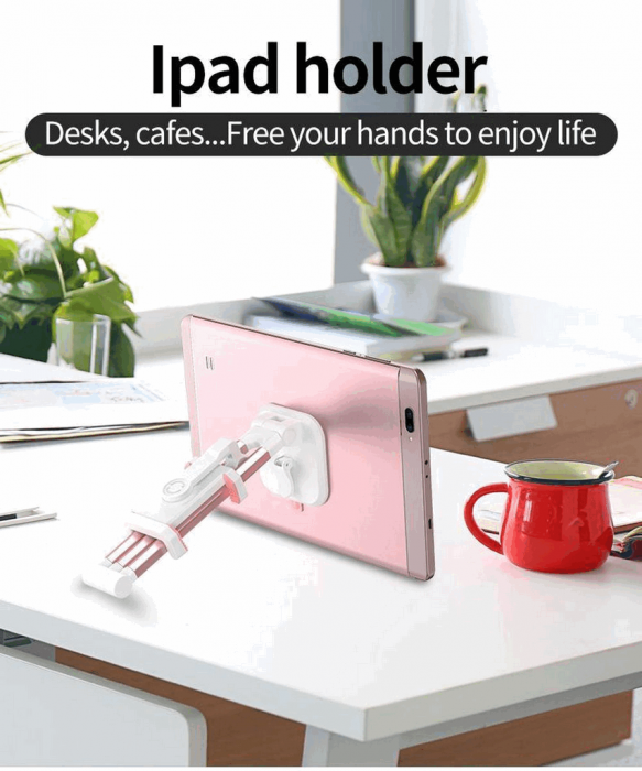Suport telefon multifunctional roz, NX8 [4]