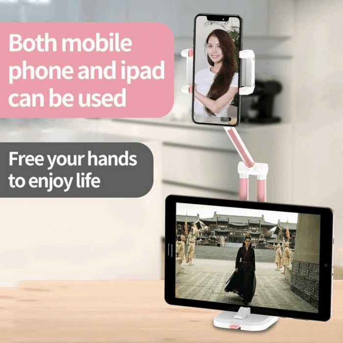 Suport telefon multifunctional roz, NX8 [9]