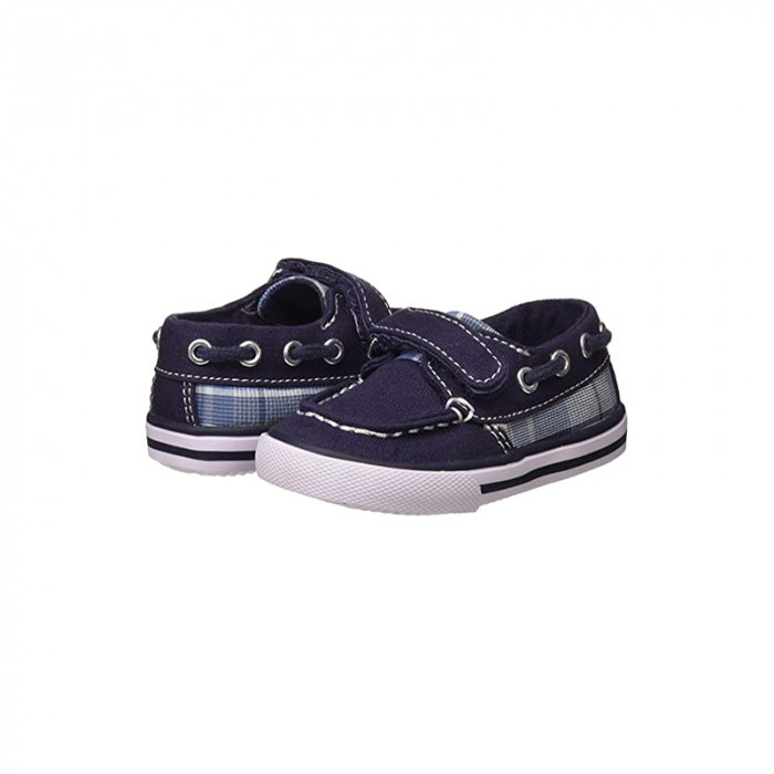 Tenisi de denim cu banda velcro, Chicco, bleumarin, marime 21 [2]