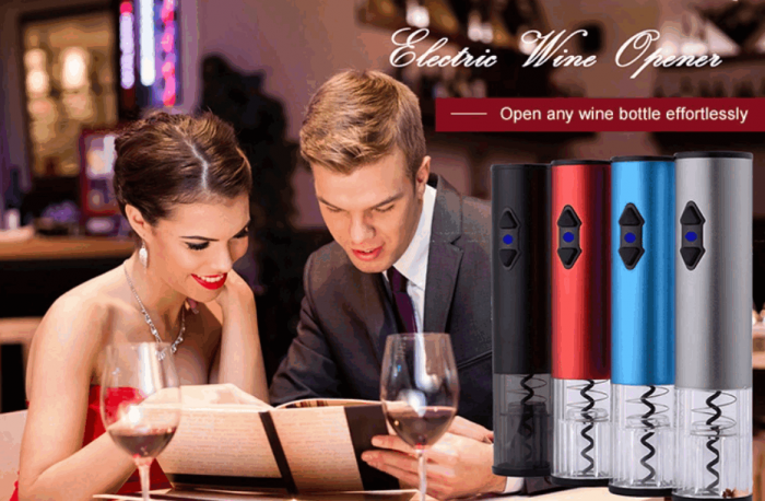Tirbuson electric automat, profesional, functie Inainte-Inapoi, cu accesoriu de taiat sigiliu, EASY Making Life Simple [10]