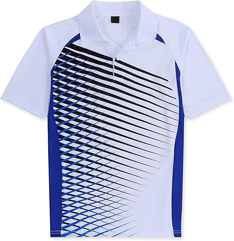 Tricou Polo Sport pentru Bărbați, Material Ușor și Respirabil, Ideal pentru Activități Sportive, Geeksport, Alb [5]