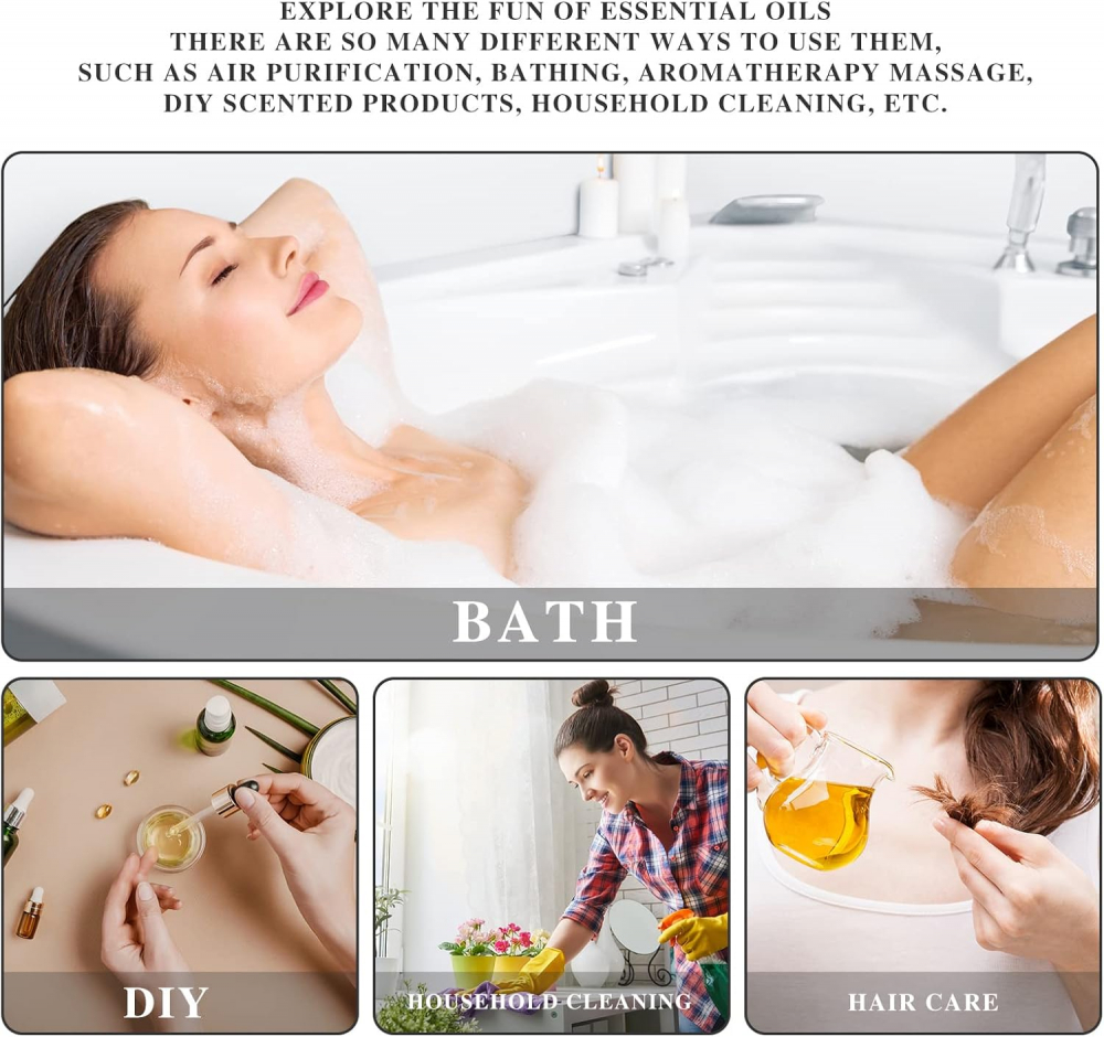 Ulei Esențial de Salvie Clary MAYJAM, Ideal pentru Difuzor, Umidificator, DIY și Aromaterapie, 30 ml [4]