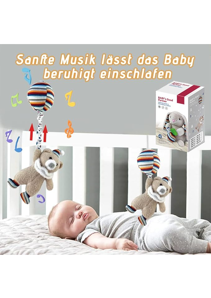 Ursulet Muzical de Pluș, XINJINZE TOYS, 100k-S5 - 8U1R [5]