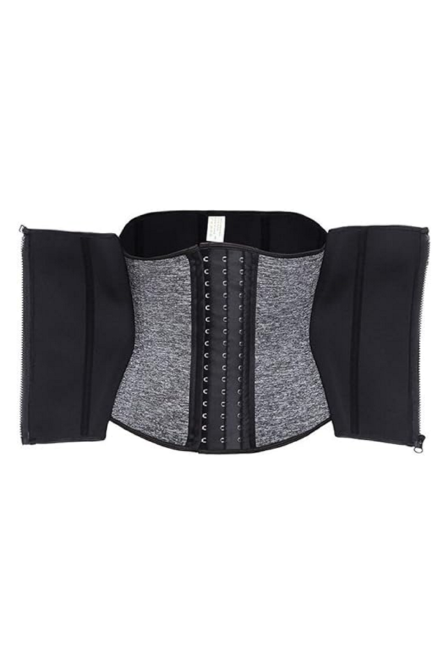 Corset de antrenament pentru talie cu control dublu, modelator de corp tip clepsidră pentru abdomen, marime M [3]