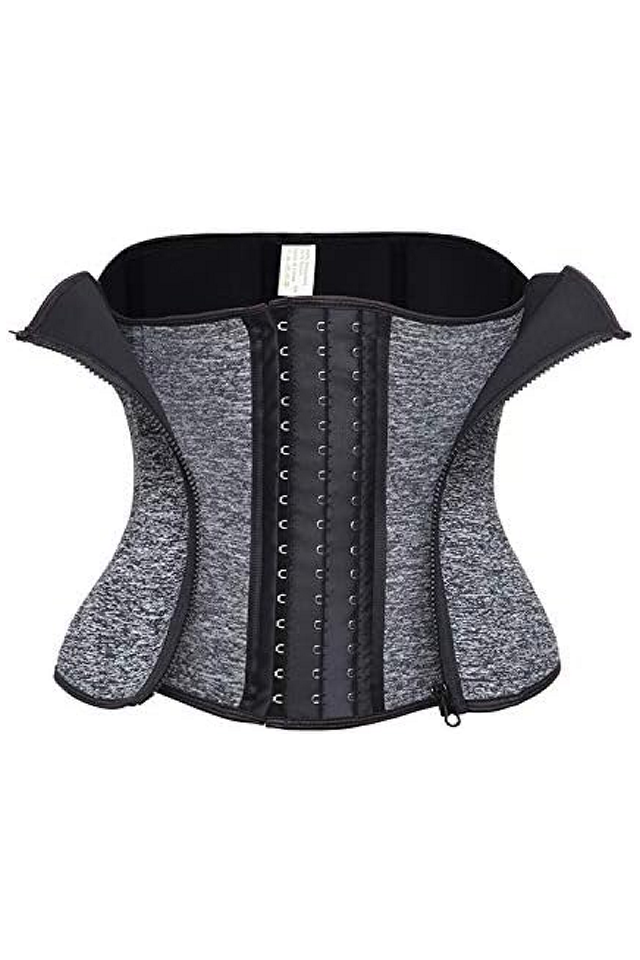 Corset de antrenament pentru talie cu control dublu, modelator de corp tip clepsidră pentru abdomen, marime M [4]