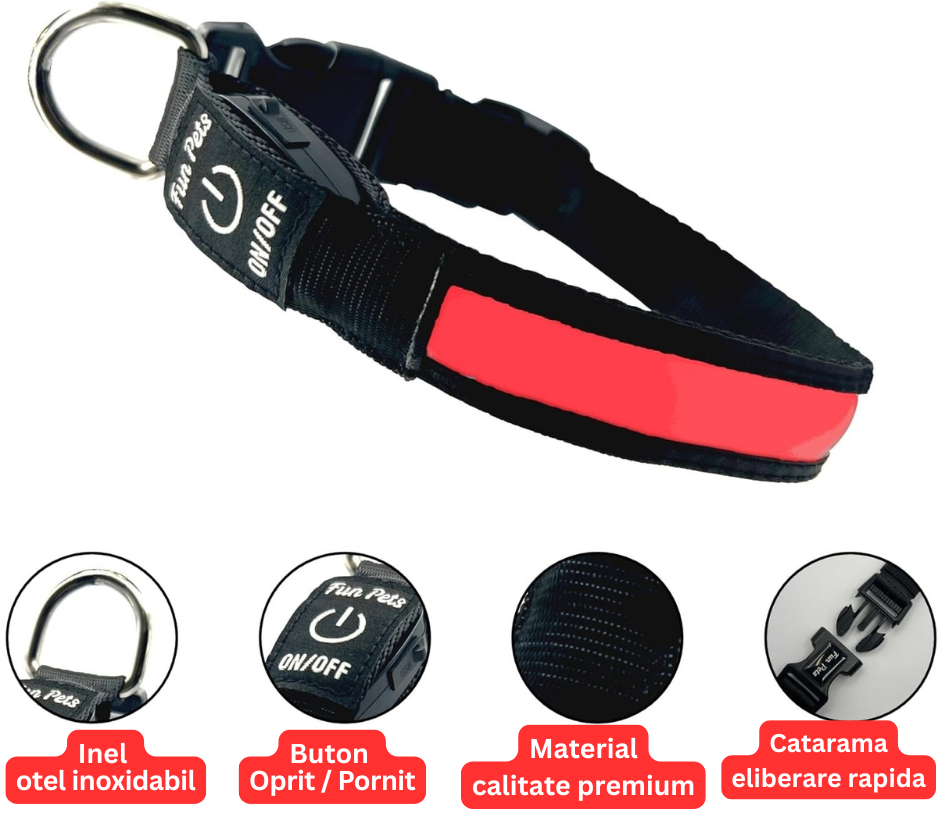 zgarda-led-rosu-m-40-50cm-usb-reincarcabila-impermeabila-reglabil [2]