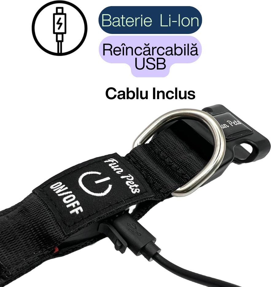zgarda-led-verde-caine-m-40-50cm-usb-reincarcabila [5]
