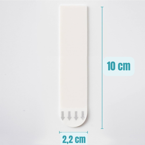 Benzi dublu adezive mari pentru tablouri si carlige 10 cm x 22 mm fara gauri in pereti [2]